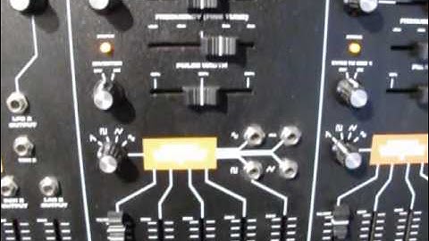 Macbeth M5 Analog Synthesizer OSC Intro