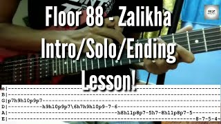 Floor 88 - Zalikha (Guitar Lesson w/Tabs) by Soleyhanz chords