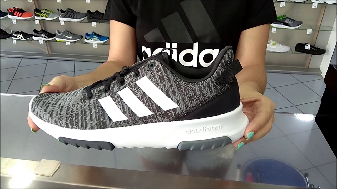 unboxing new adidas cf racer tr (mens gray colour) - YouTube