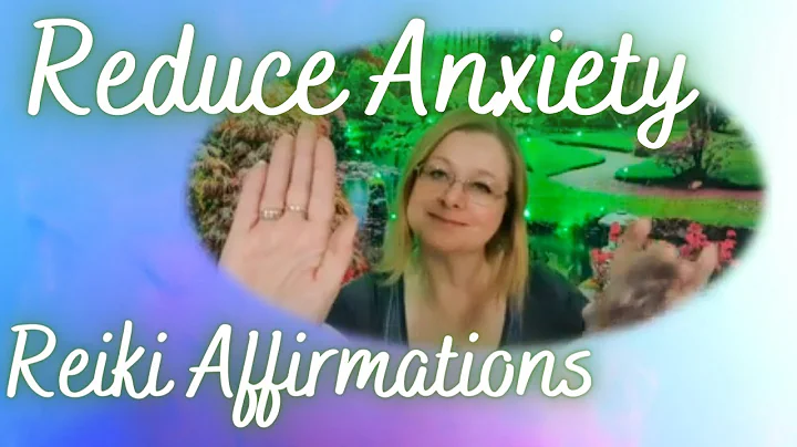 Reiki affirmations for anxiety. Asmr Lepidolite crystal healing