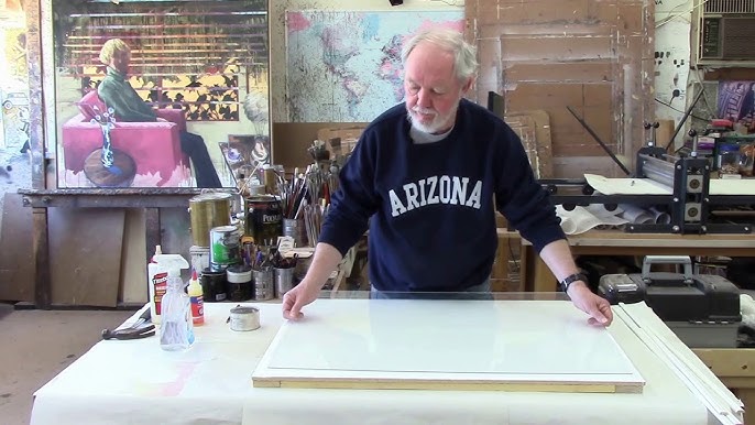 DIY Glass Palette Demo for Painting: RISD Art Professor Explains