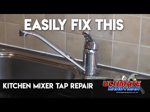 Video: DIY Bathroom And Kitchen Faucet Repair (ball, Single-lever Kitchen And With Two Shower Taps)