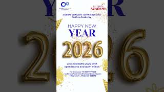Rudhra Software Technology and Rudhra Academy wish you a very happy New Year 2026 #newyear #2026 🙏💯🙏