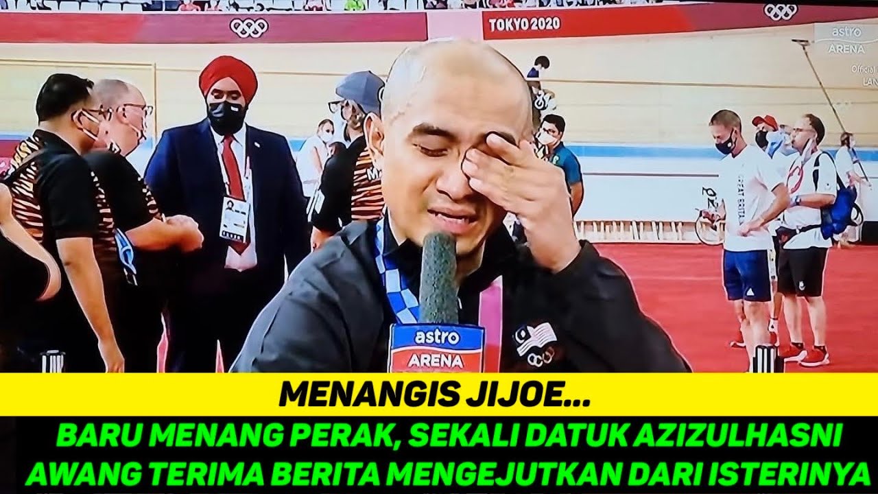 Baru Je Menang Perak Sekali Datuk Azizulhasni Awang Dapat Berita Mengejutkan Daripada Isterinya Youtube