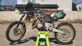 The WORST dirt bike we have EVER seen | Can we save this DESTROYED YZ125? by mXrevival 59,493 views 5 months ago 38 minutes
