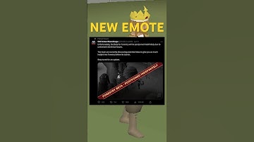 NEW EMOTE To Old School RuneScape!