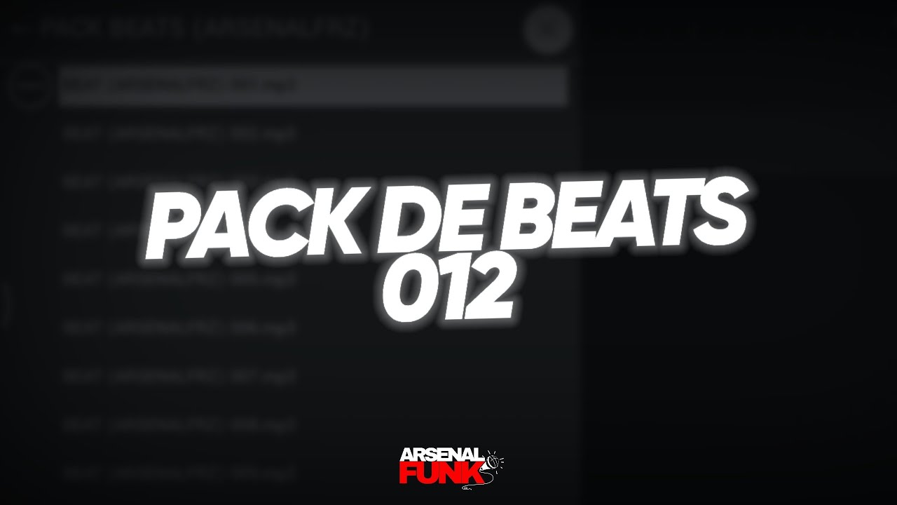 PACK DE BEATS 012 (Conteúdo Para DJs)