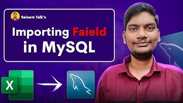 ✅ MySQL Dataset Importing Issue || Not Importing all rows failed in MySQL 100% Solve