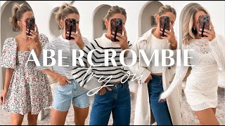 ABERCROMBIE SPRING TRY ON HAUL 2024