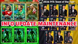 LIVE UPDATE MAINTENANCE EFOOTBALL 2027 - FREE HIGHLIGHT PFA - NEW EPIC - NEW SHOWTIME