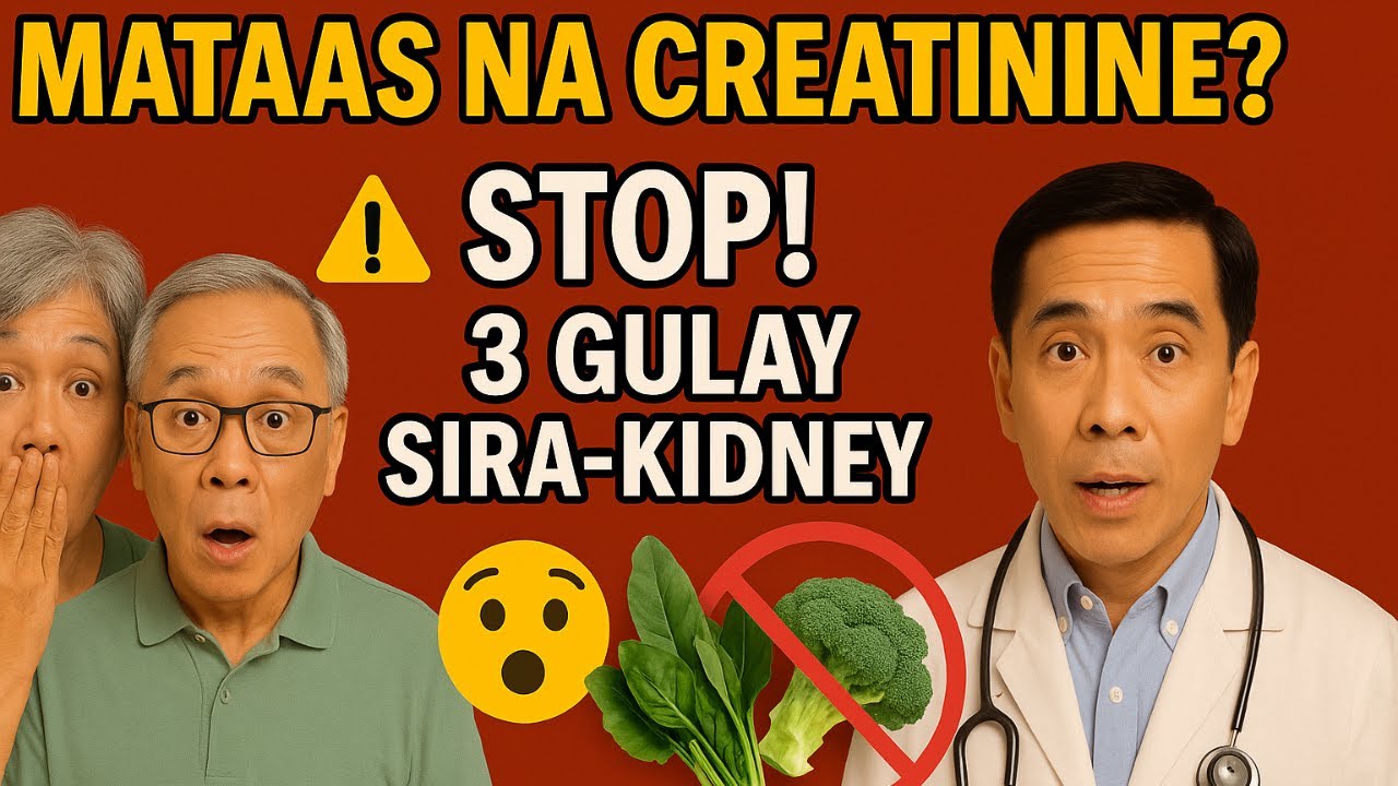 STOP! 3 Gulay na Sumisira sa Kidney ng Seniors Araw Araw | Buhay Malusog Senior PH