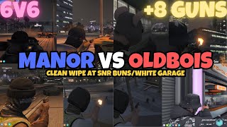 MANOR CLEAN WIPE 6 OLDBOIS +2 At Snr Buns/White Garage (Full Situation MULTIPOV) | NOPIXEL 4.0 GTARP