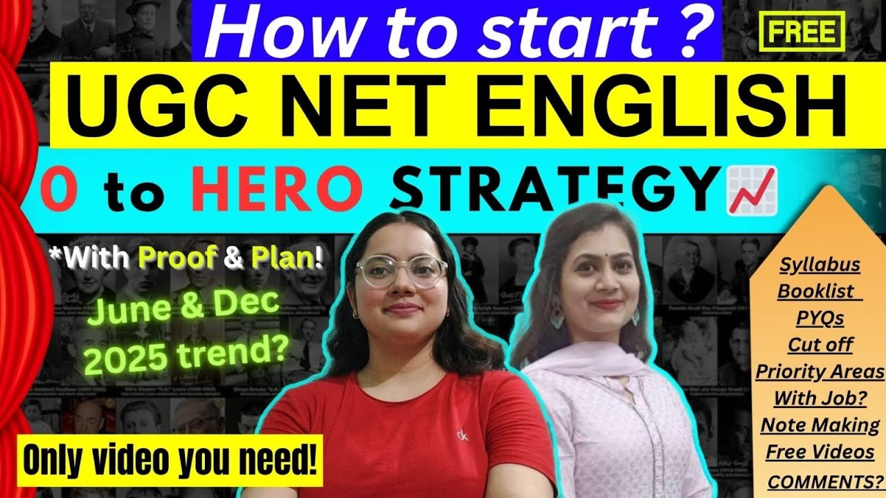 How to Qualify UGC NET English | Strategy for Beginner| Booklist ...