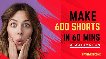 How To Make A  Faceless YouTube Channel using AI to Create 600 YouTube Shorts in 60 Minutes