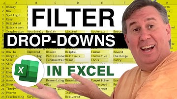 Excel - Filter When Headings Are Not in Row 1 - Episode 1310