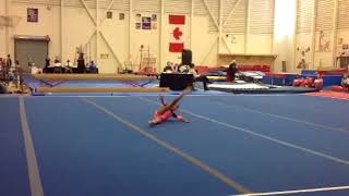 Eve Rehlau - floor - 2017 Gymnastics on the Edge - Airdrie