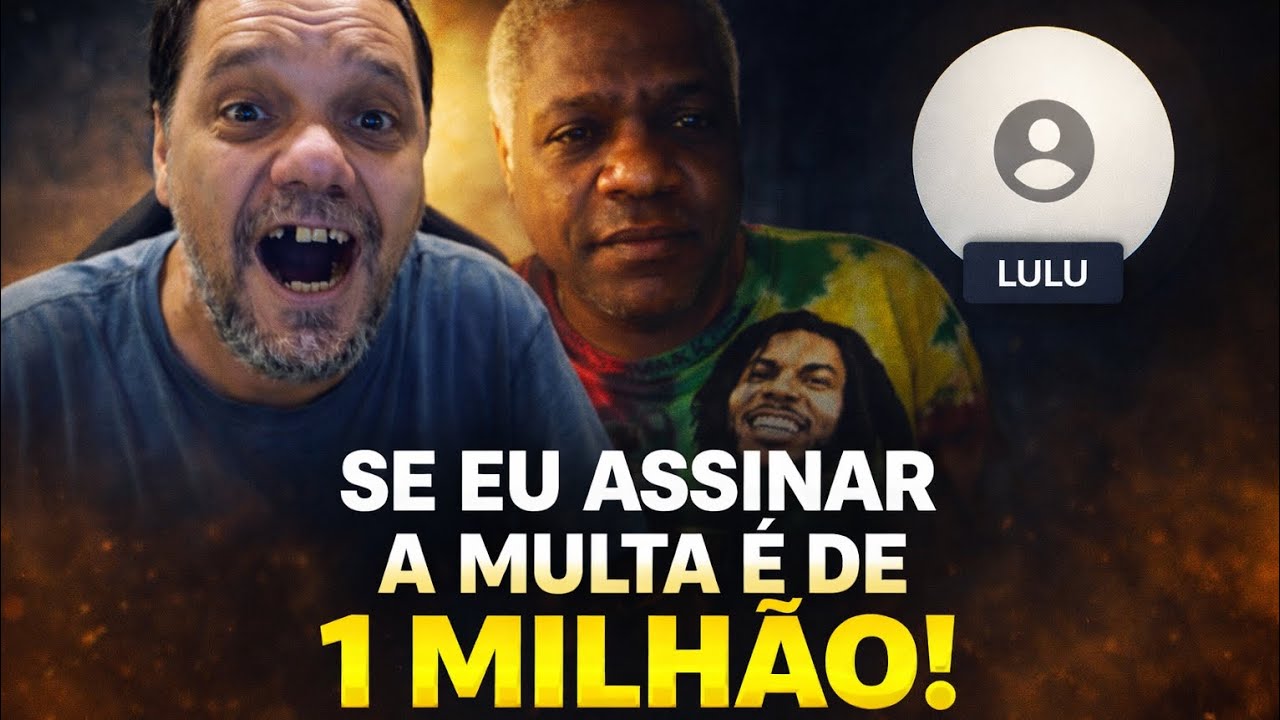 BLUEZAO SURTA E DIZ QUE NÃO VAI ASSINAR O ACORDO COM O ADVOGADO 