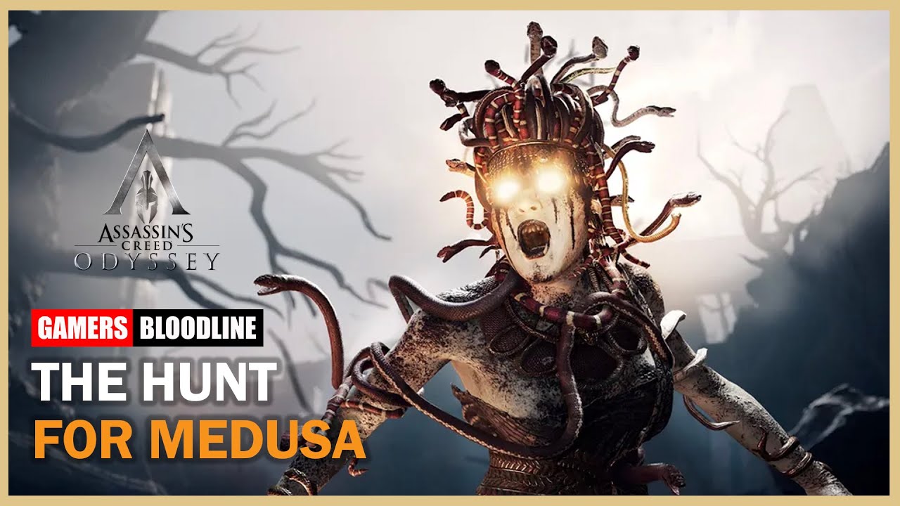 THE HUNT FOR MEDUSA - BOSS in ASSASSINS CREED ODYSSEY Walkthrough Gameplay - [1080P 60FPS PC]