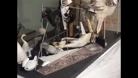 Bernard Pras "Giacometti" Installation