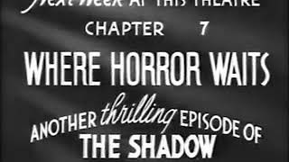 THE SHADOW (1940) - Chapter 6 of 15