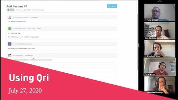 Using Qri – 7/27/20: Demo of new ‘Issues’ feature on Qri cloud!