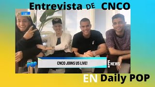 CNCO en Entrevista con Daily POP