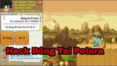 Bông Tai Đâu Mau Lòi Ra- Hướng Dẫn Cách Hack Bông Tai Tuyệt Đỉnh - [ Ngọc Rồng Online ]  Smax Gaming