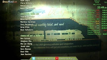 Fallout 3 Any% Speedrun 22:49 RTA (8/16/14)