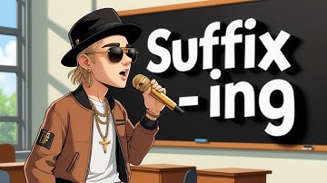 THE SUFFIX -ING | All Spelling Rules For Adding The Suffix -ing In A Rap Song.