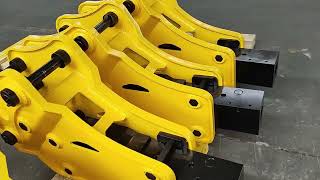 TGEC Backhoe Hydraulic Breaker Demonstration