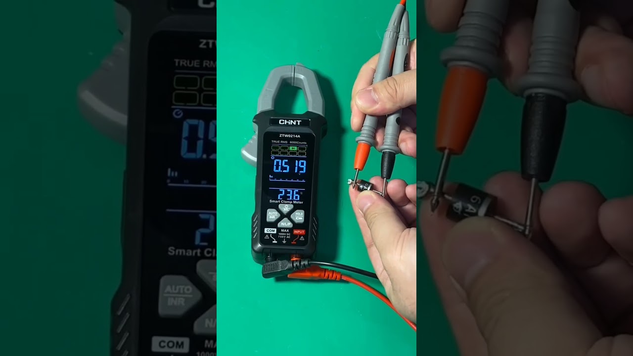 Smart Rechargeable Clamp Multimeter — Must-Have for Electricians! 