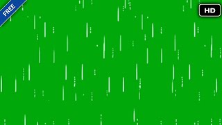 Rain fall green screen effects with Slow & Fast Motion HD footages || chroma key Rainfall