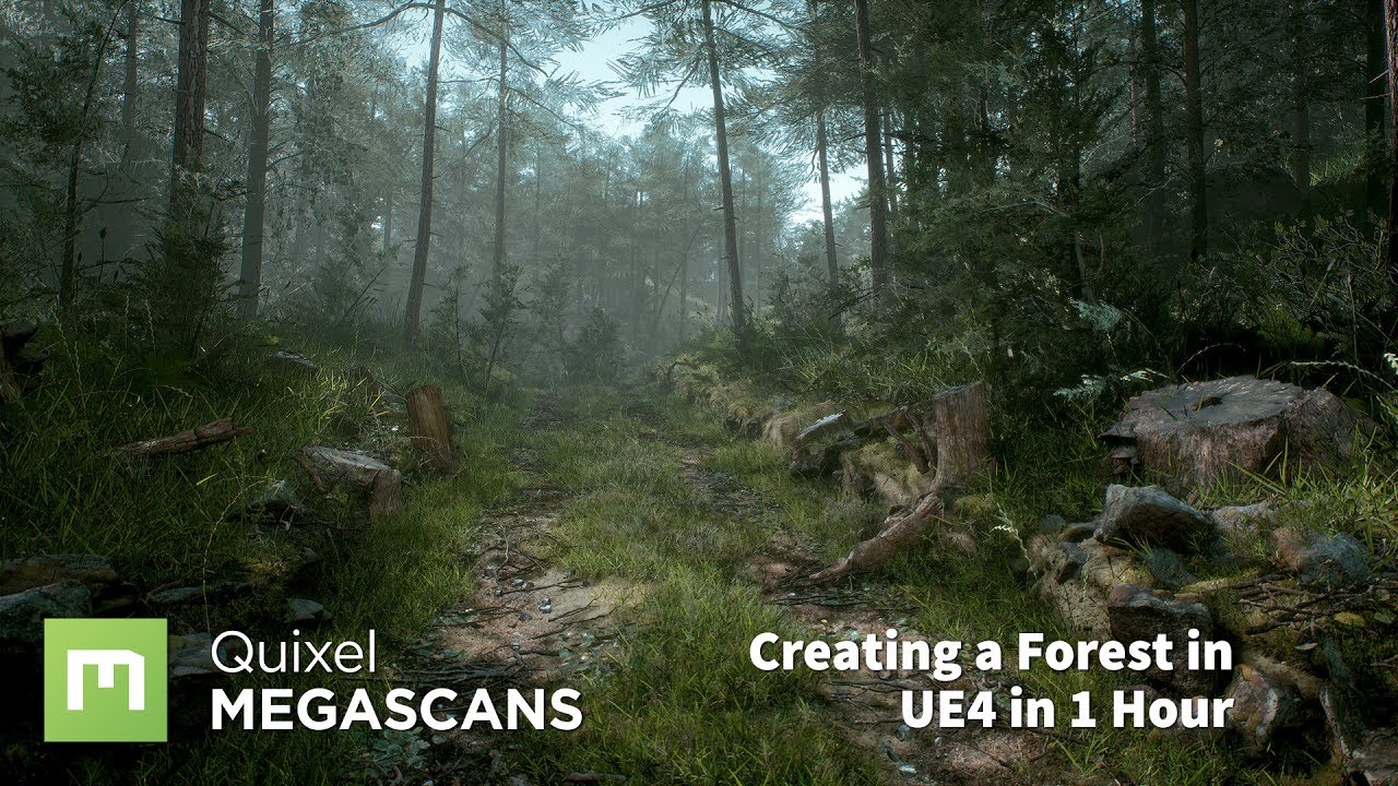 Create a Forest in UE4 in 1 Hour