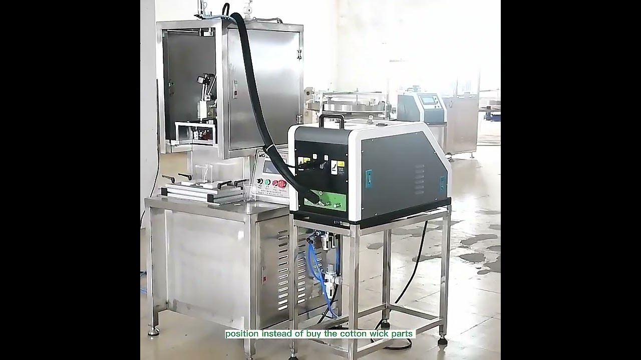 Semi Automatic Wick Inserting Machine For Candle