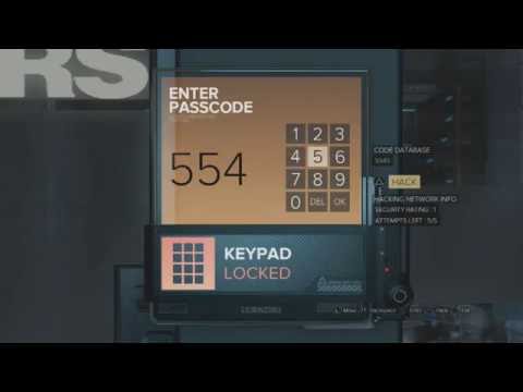 How to get into NSN Server Room - NSN Card Location and All PasscodesDeus Ex Mankind Divided
