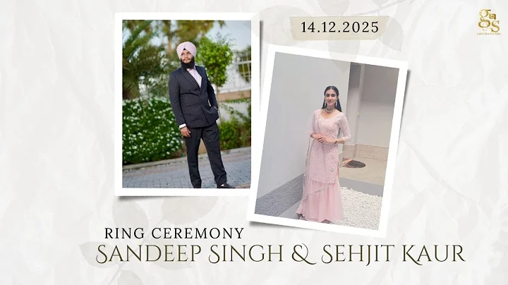 LIVE RING CEREMONY  SANDEEP SINGH  & SEHJIT KAUR  GHOTRA SUTDIO BRESCIA