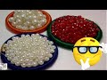 DIY Beaded Lace Necklace with Pearls and Seed Beads. How to Make Beaded Jewelry. Beading Tutorial