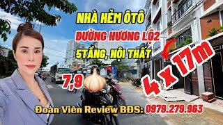 🏡🚘Bán Nhà Đường Hương Lộ 2, DT: 68m2, 5Tầng, 4PN, Giá: 7,9TỶ,  LH: 0979 279 963