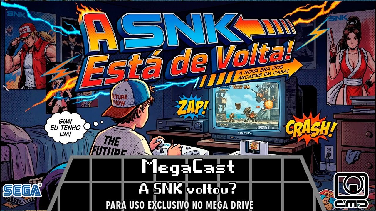 MegaCast: SNK e os 35 anos do Neo Geo