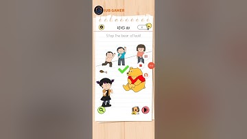 Brain Test All Star Level 80: Stop The Bear Attack! Solution..