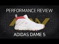 아디다스 농구화 데임 5 착화 리뷰 (ADIDAS DAME 5 PERPOMENCE REVIEW)