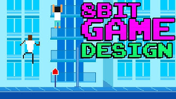 How to Design 8bit Pixel Art Games -  Tutorial - 8Bit Game Design