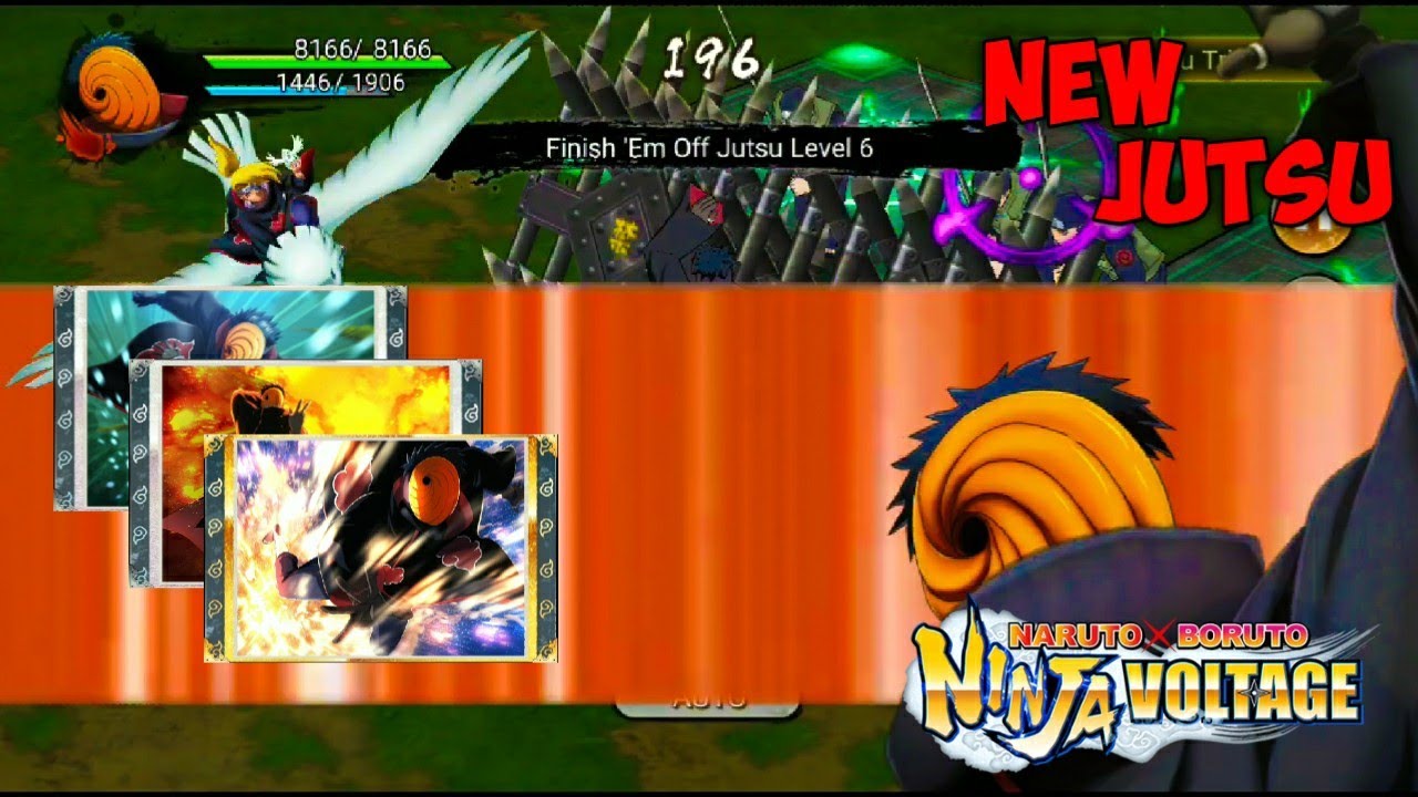 GamePlay TOBI New Jutsu & Ultimate Jutsu 85 NxB NV Indonesia YouTube