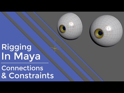 #RiggingInMaya | Part 2 | Fundamentals | Connections & Constraints