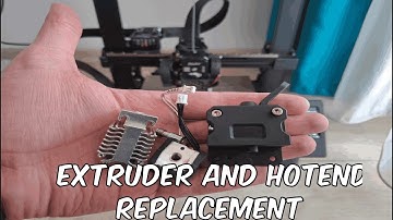 Creality Ender 3 V3 SE | Extruder and Hotend replacement