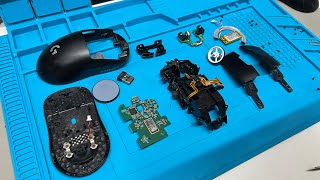 LOGITECH SUPERLIGHT PRO X MOUSE CLEANING GUIDE