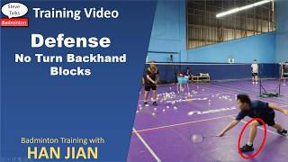 Defense training - Badminton Training with Han Jian 20260613