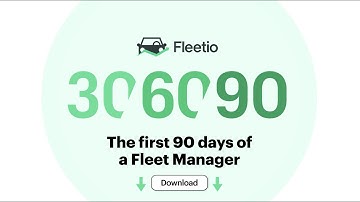 How to Get Started as a Fleet Manager (w/ Free 90-Day Plan) | Fleet Management Tips
