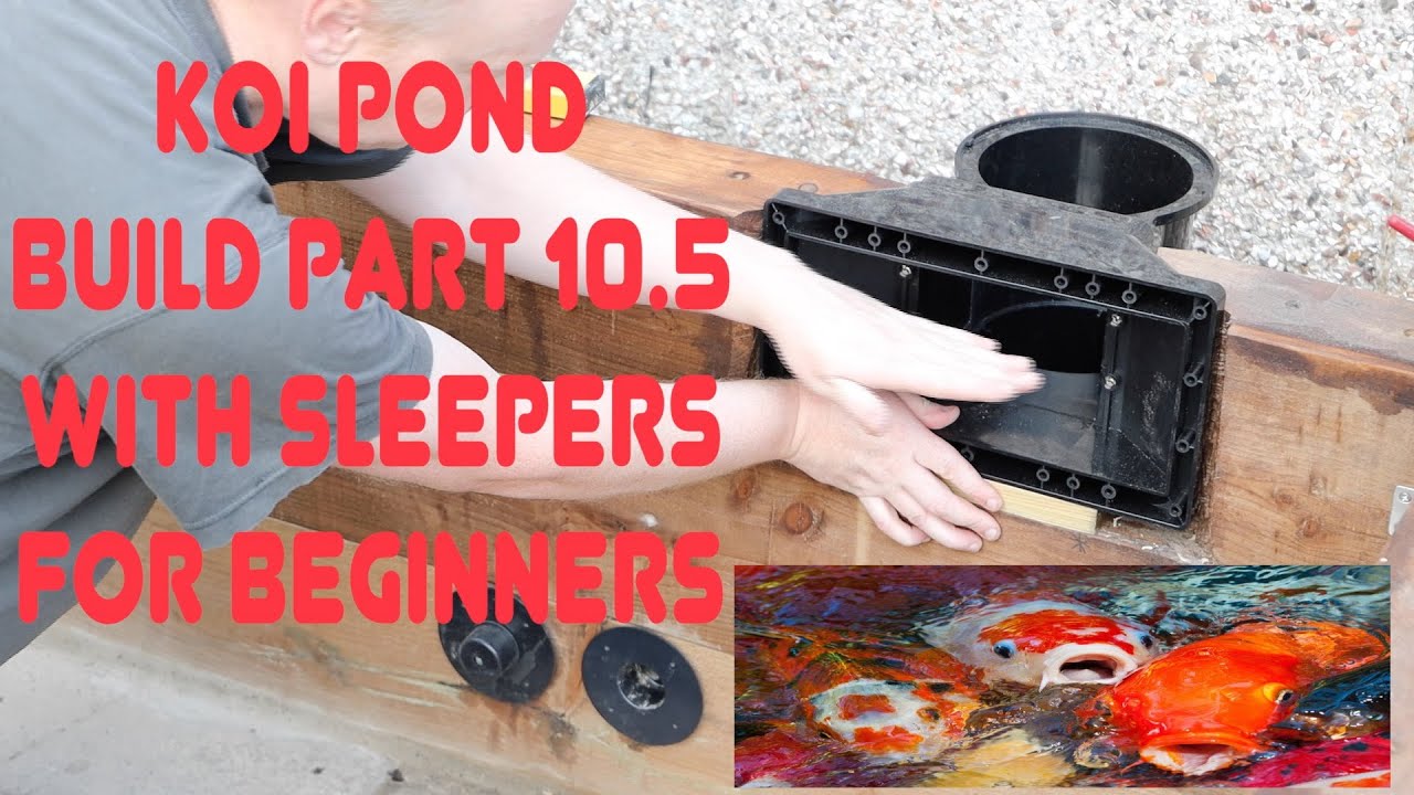 Koi Sleeper pond Build Part 10.5 For Beginners (foam and Kockney Koi
