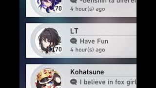 The duality of Honkai:star rail players